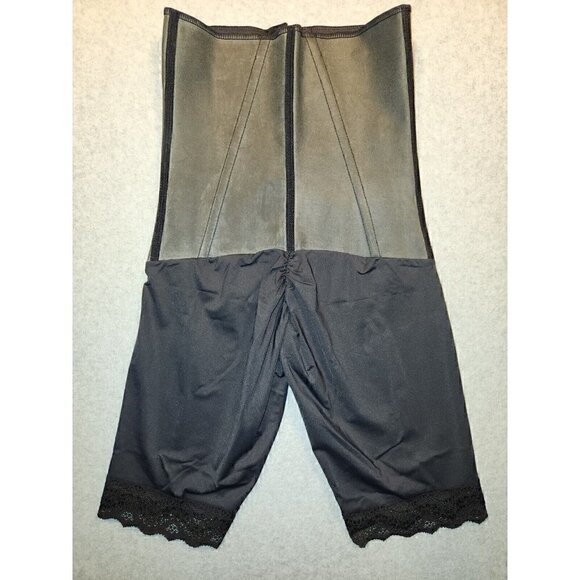 Squeem 26SB Sexy Body High Waist Mid Thigh Shaping Short Black Size 6 - Picture 1 of 7